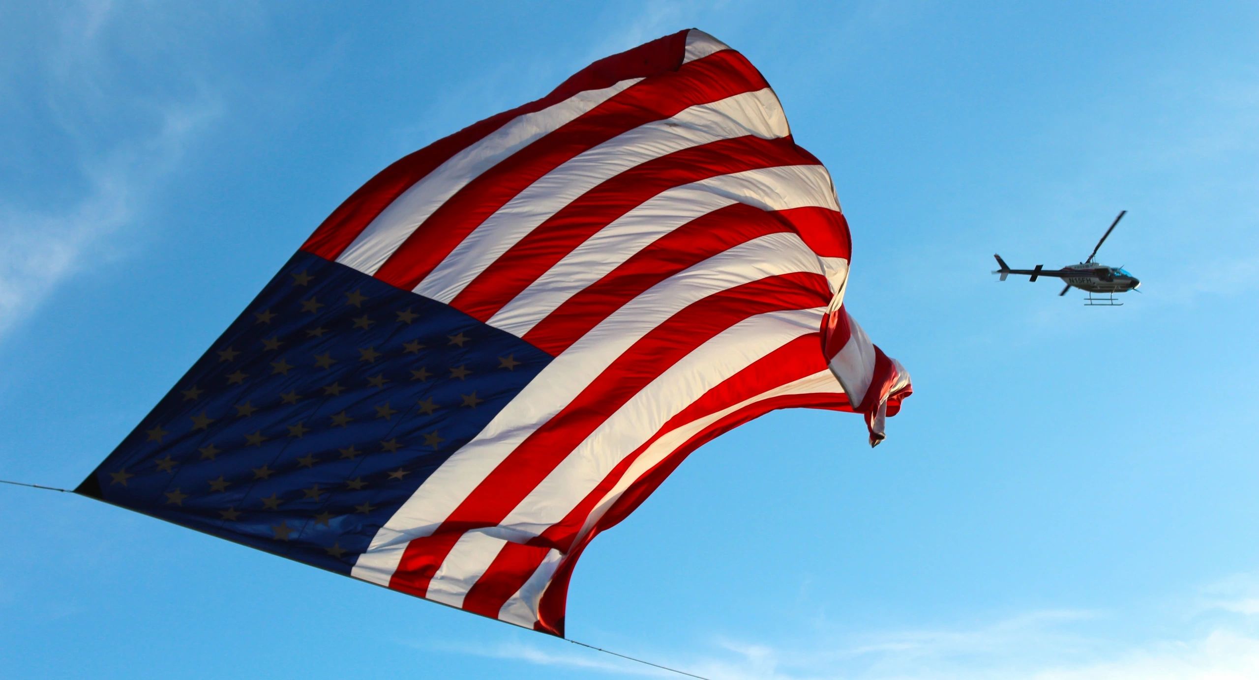 American flag representing engineering services