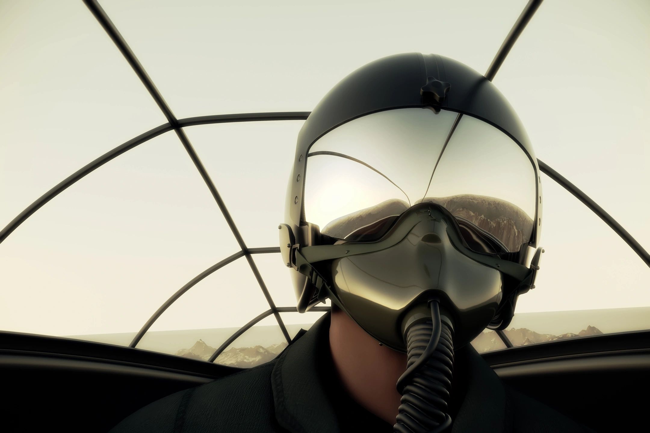 Precision cockpit representing medical precision